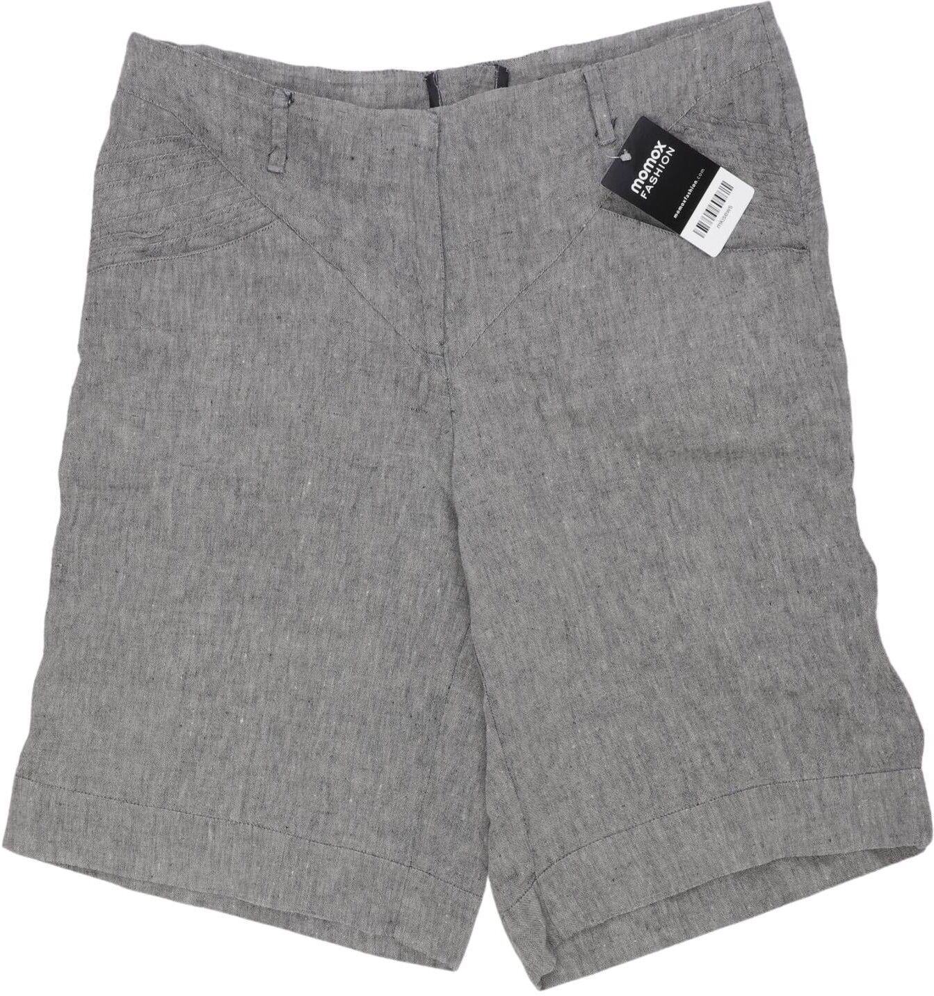 Kriss Trading Sweden Damen Shorts, Grau, Gr. S, Leinen - Second Hand
