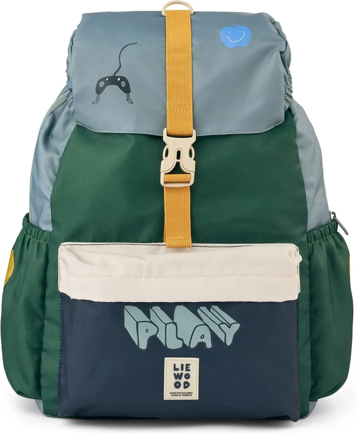 Liewood Sac à Dos Johnny Play Fibres Recyclées Vert taille unique