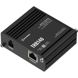 Teltonika Gateway TRB140, TRB140003000, Hutschiene, Firewall, VPN, 1x LAN/WAN, Modbus, 4G LTE Cat 4
