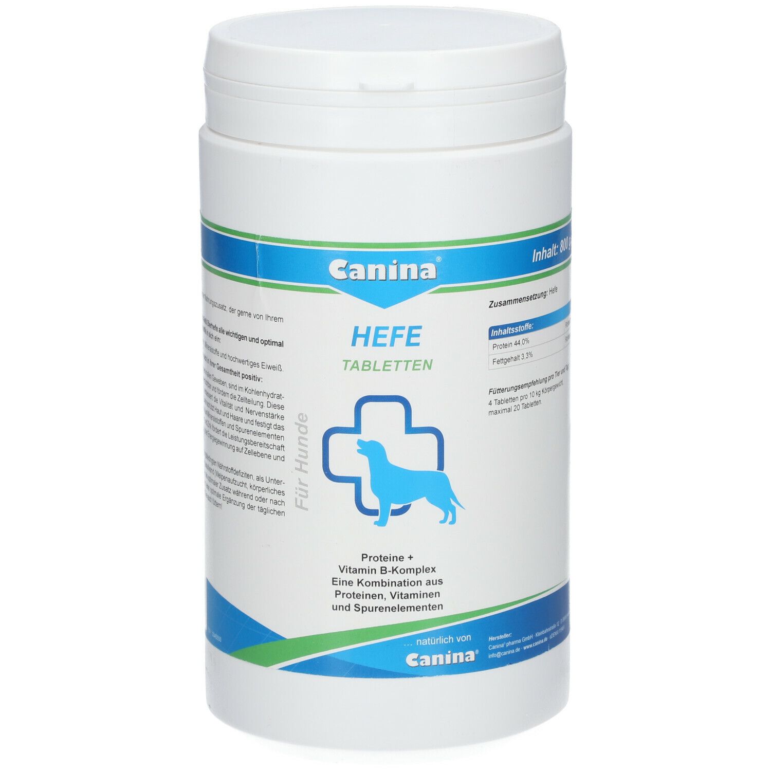 Hefe Tabletten vet. 800 g
