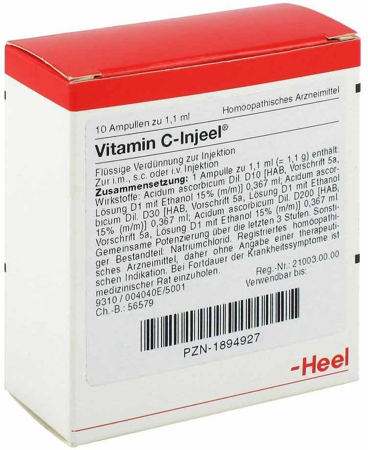 Vitamin C Injeel Ampullen