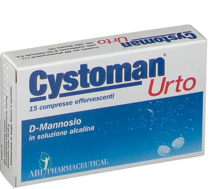 ABI PHARMACEUTICAL Srl ABI Pharmaceutical, Cystoman Urto, 15 Compresse