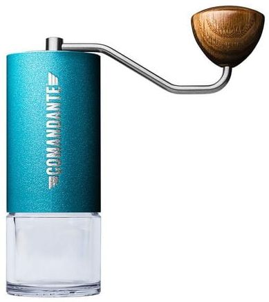 Kaffeemühle Comandante C40 Mk4 Nitro Blade Alpine Lagoon - MaxiCoffee