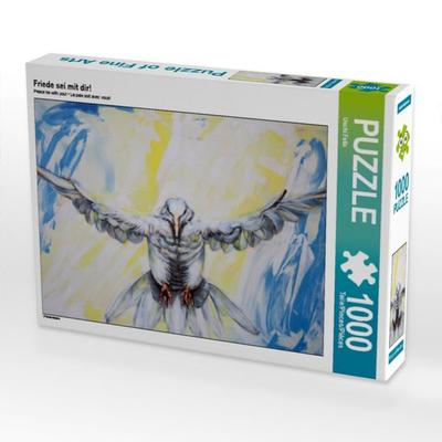 CALVENDO Puzzle Friede sei mit dir! | 1000 Teile Lege-Größe 64x48cm Foto-Puzzle für glückliche Stunden