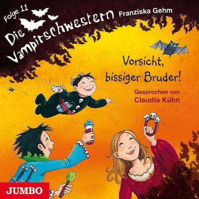 Die Vampirschwestern. Vorsicht, bissiger Bruder! [Band 11] - Franziska Gehm, Audio, 4064067305061