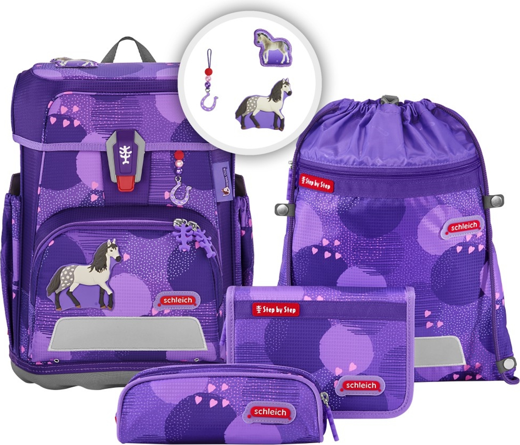 Step by Step Ranzen-Set CLOUD, 5-teilig