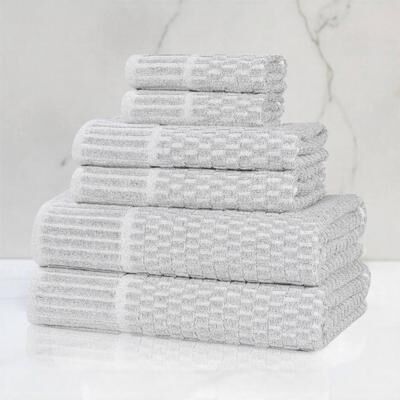 Superior Juno Viscose Cotton Blend 6 Piece Towel Set