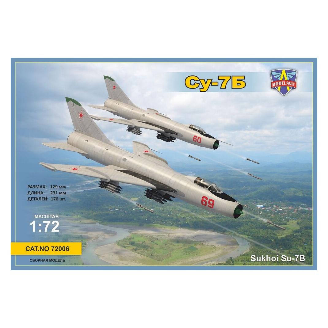 Modelsvit Su-7B strike aircraft (MSVIT72006)