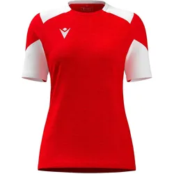 Macron, Damen, Sportshirt, Sphinx (M), Weiss, Rot