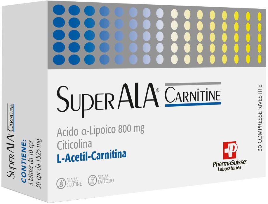 PHARMASUISSE LABORATORIES SpA SUPERALA Carnitine 30 Cpr