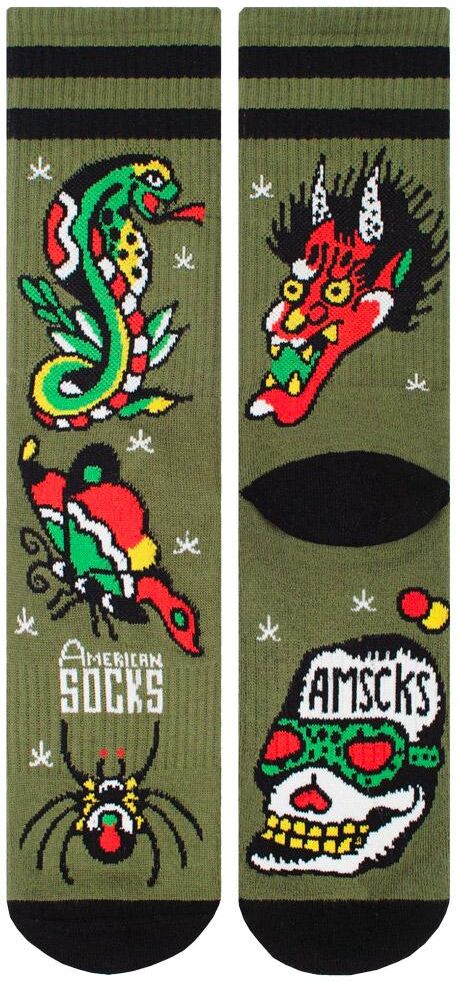 American Socks  - The Classics Mid High Forever Wrong - Chaussettes