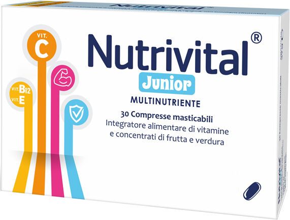 SCHWABE PHARMA ITALIA Srl Pegaso Nutrivital Junior, 30 compresse