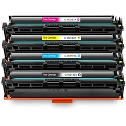 Kompatibel HP 219X Toner-Set für HP Color LaserJet Pro MFP 3302Series - 4 Farben Gigao