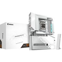 X870 AORUS STEALTH ICE, Mainboard silber/weiß