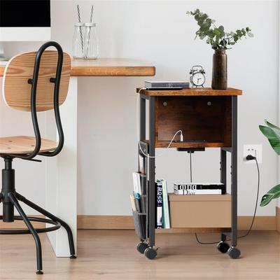 No End Table with Charger