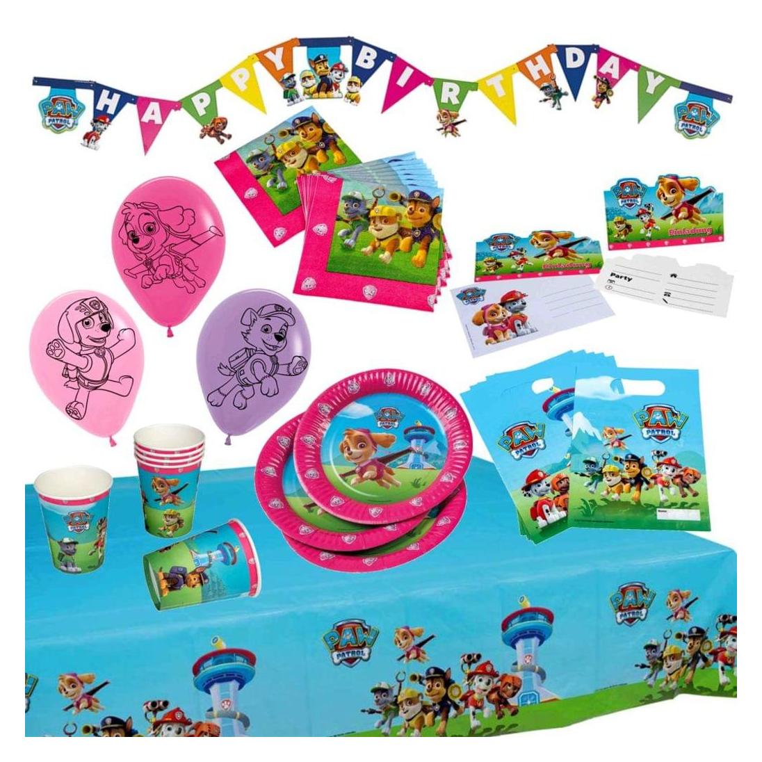 Tib Party-Set Paw Patrol Girls (51 Stk.) (19719)