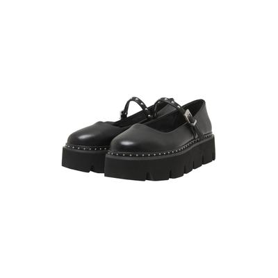 Sneaker BUFFALO "Buffalo DARYA MARY", Damen, Gr. 40, schwarz, Polyurethan, unifarben, Schuhe Sneaker
