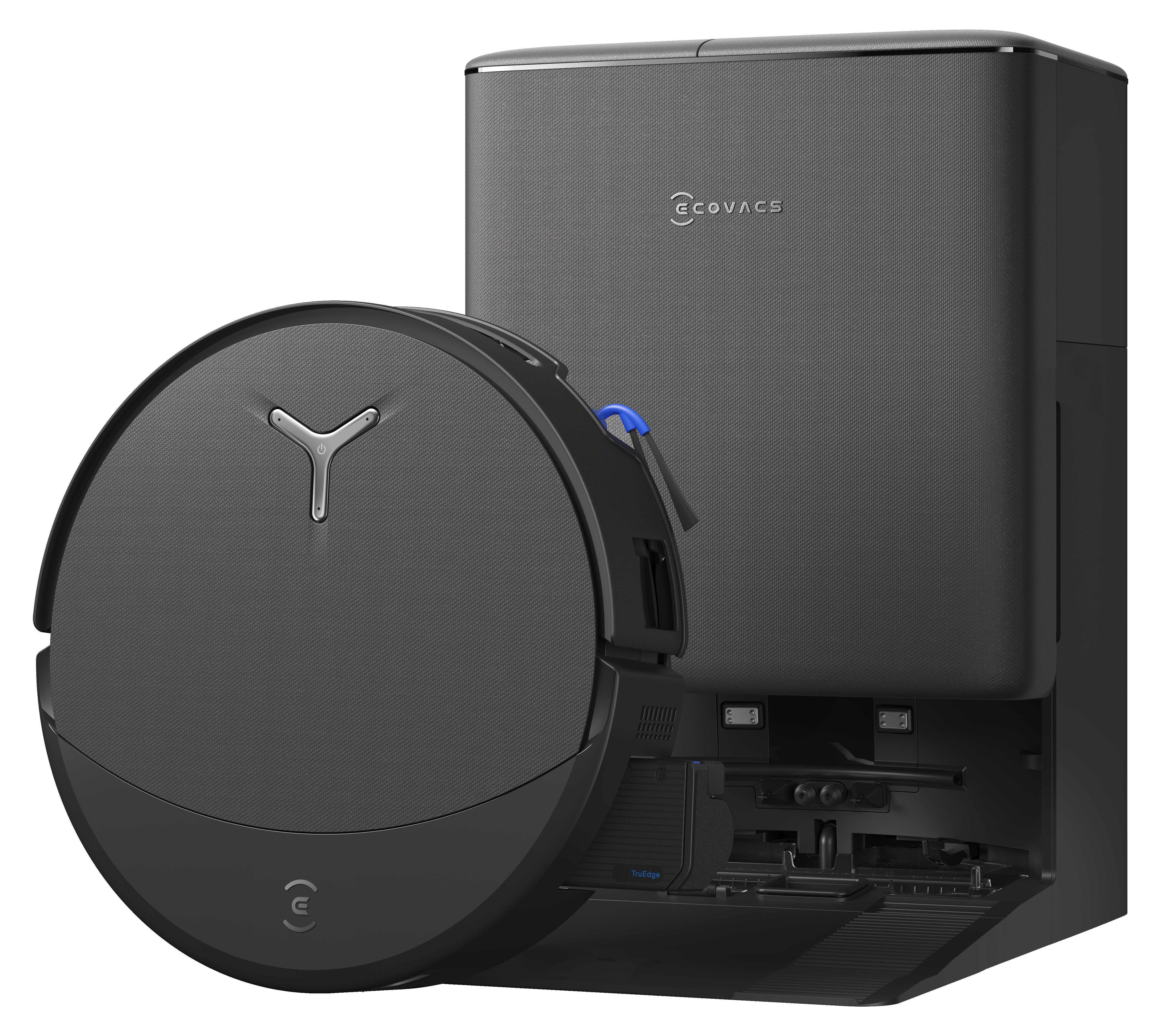 ECOVACS Deebot T90 Pro Omni Schwarz Saugroboter mit Wischfunktion