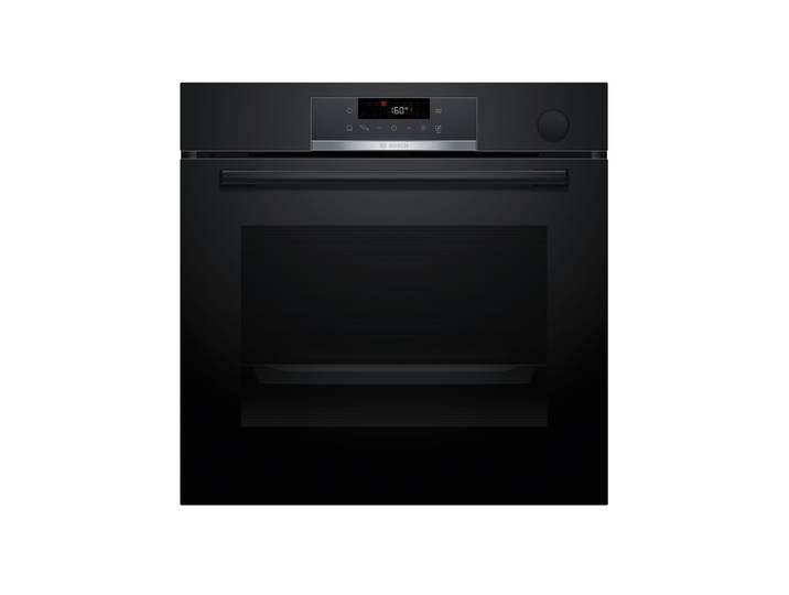 BOSCH Backofen HRG532BB3 , Energieeffizienz: A+, schwarz, B:59,4cm H:59,5cm T:54,8cm, Backöfen, Knusper-AirFry-Funktion & saftige Dampfunterstützung im Ofen, Backofen