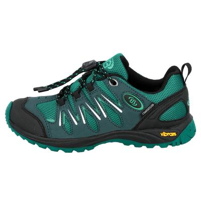 Wanderschuh BRÜTTING "Outdoorschuh Expedition Kids", Kinder, Gr. 35, grün, Synthetik, Schuhe Wanderschuh