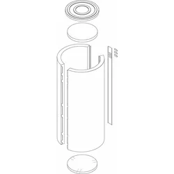 Wärmeschutz Pufferspeicher 500/5-120 W - 87185444850