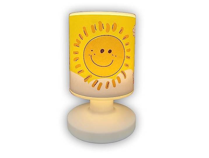 Niermann Standby Akku-Tischleuchte Sunny, 2200mAh, 1,5 Watt LED, bis zu 8 Stunden Leeuchtdauer, inkl. USB Kabel, Kinderlampe, Kinderleuchte
