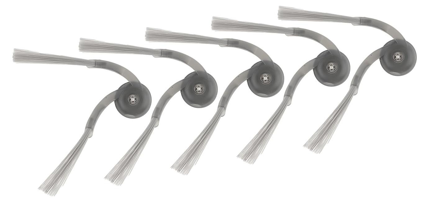 Solidchoice 5 stuks vervangende zijborstels voor diverse robotstofzuigers