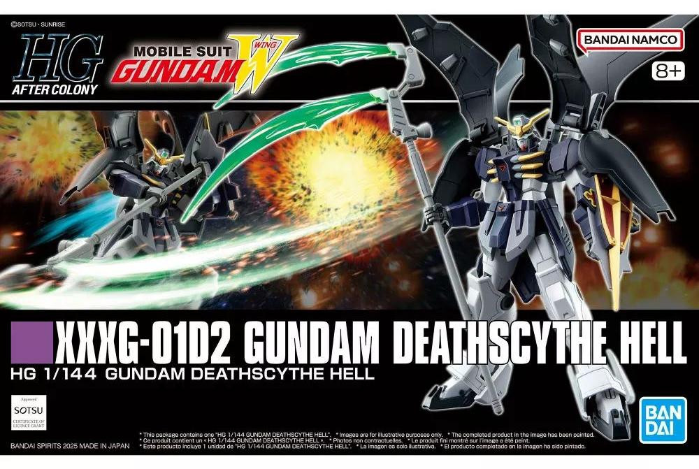 Bandai HG 1/144 Deathscythe Hell Custom Endless Waltz modelbouwset