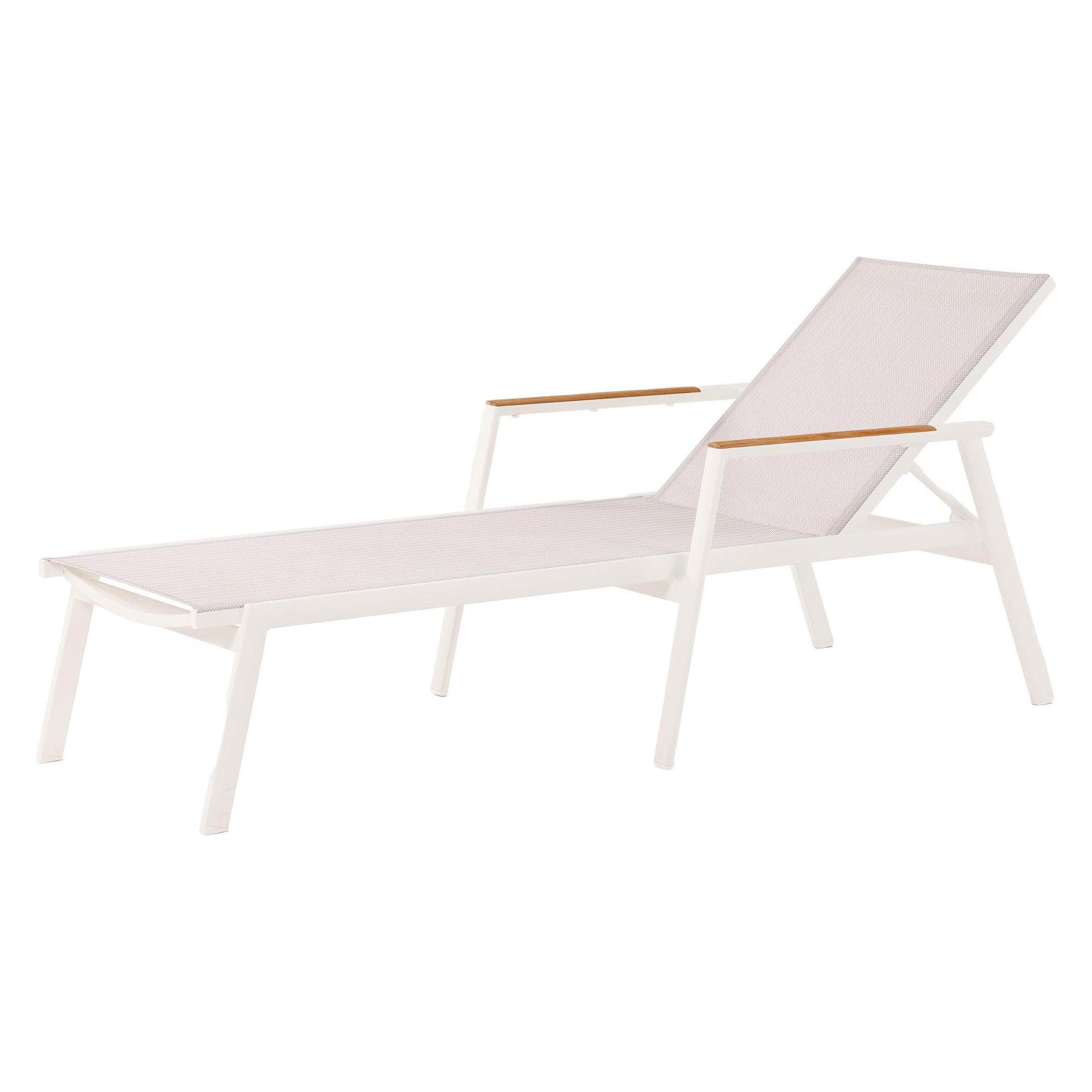 Best Sonnenliege Paros braun Aluminium (196 cm) (588491)