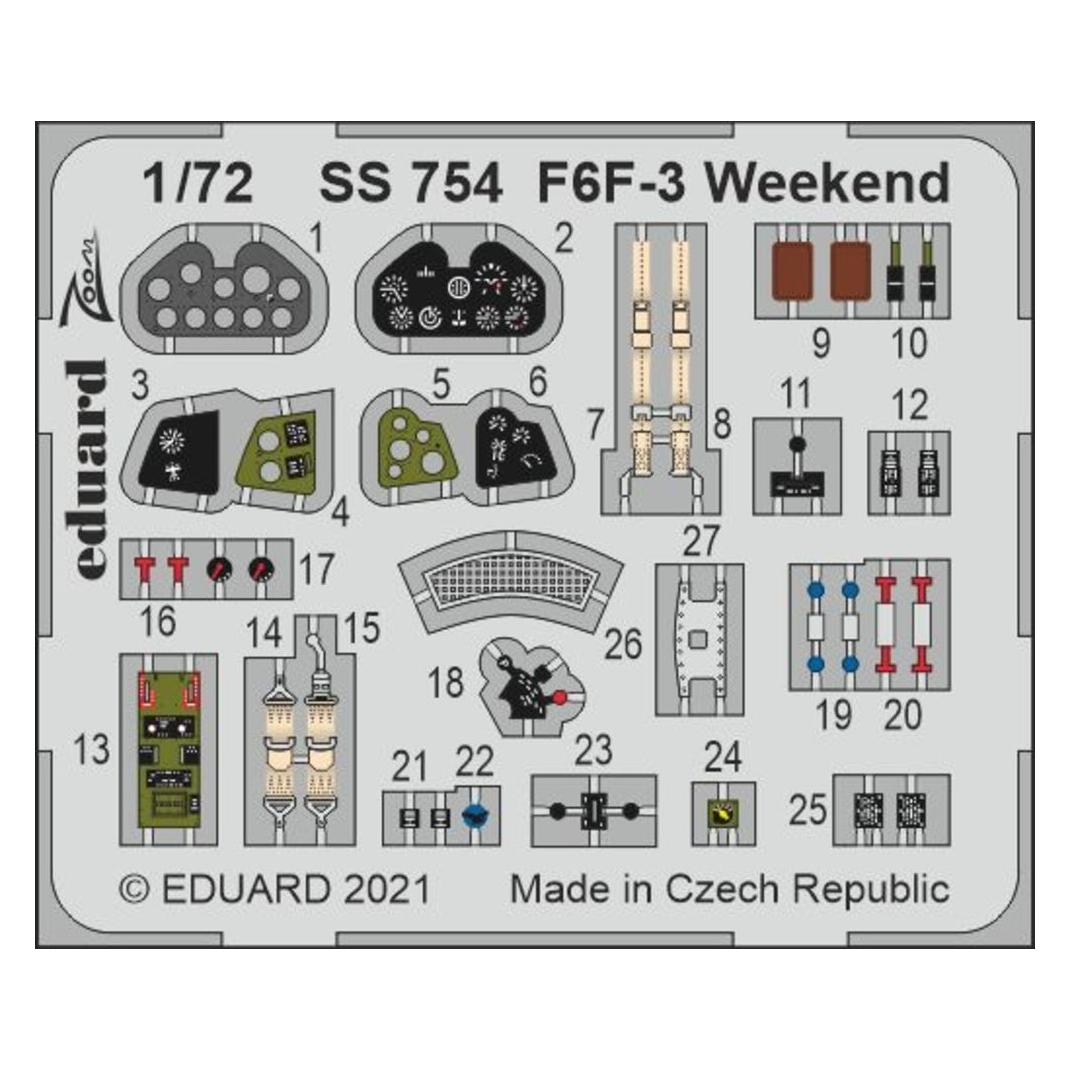 Eduard F6F-3 Weekend 1/72 (SS754)