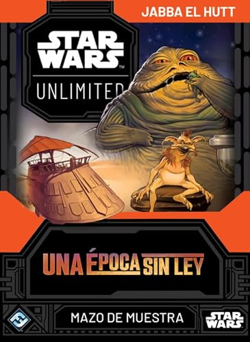 Asmodee FFG Star Wars Unlimited Verzamelkaartspel - Jabba de Hutt Patroondeck - Spaanse Versie