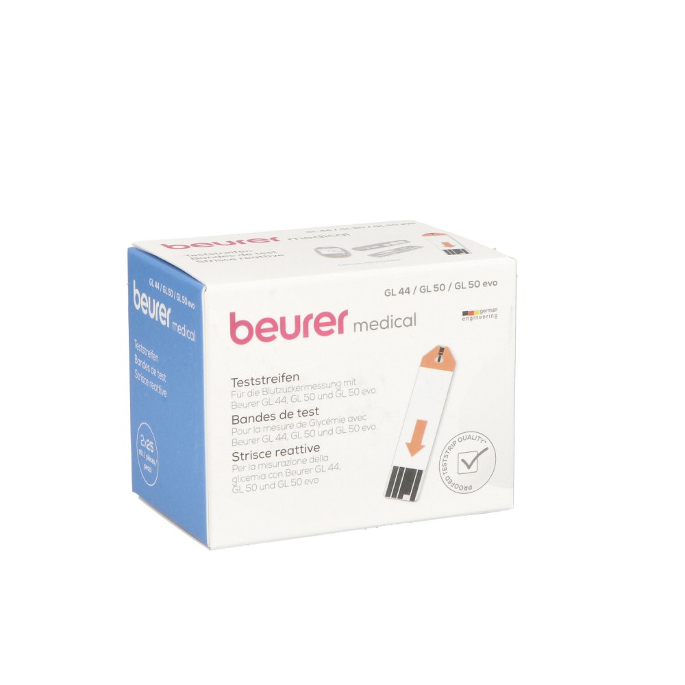1001 Artikel Medical GmbH Beurer Gl44/gl50 Teststreifen 12772647
