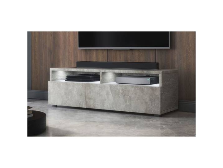 Meuble TV avec tiroir - REDNAW - 100 cm - grau