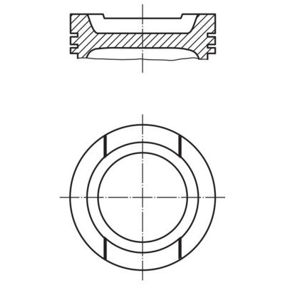MAHLE Kolben 033 20 00 für CUPRA