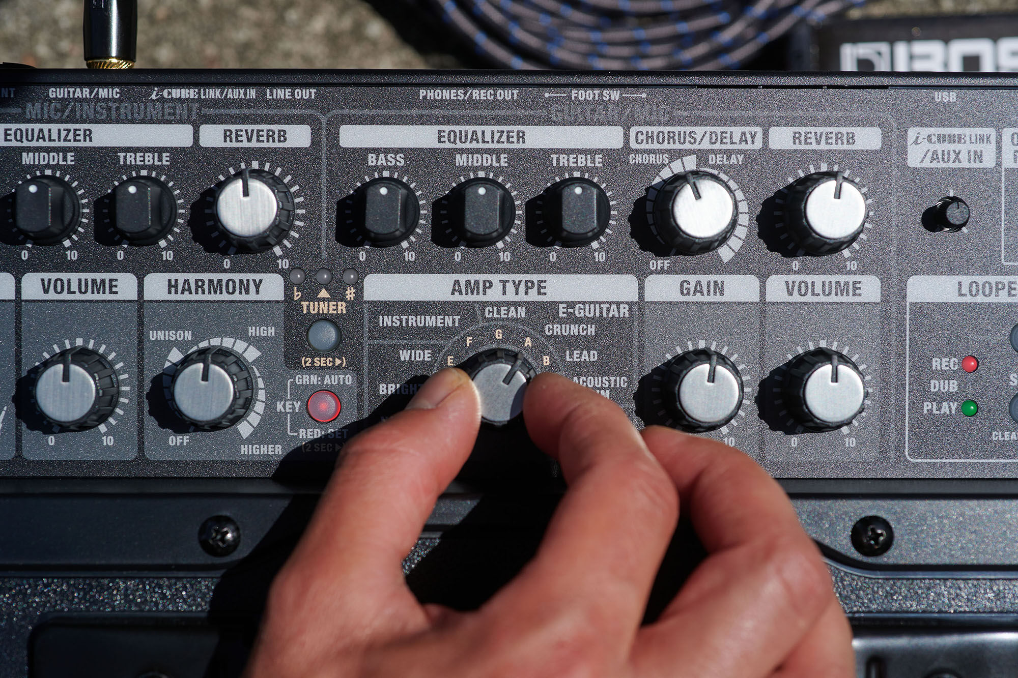 Boss CUBE STREET II BLACK Coluna Amplificada Stereo
