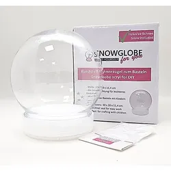 Bastel-Set Schneekugel, 9 cm