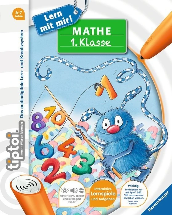 Ravensburger tiptoi Lern mit mir! Mathe 1. Klasse