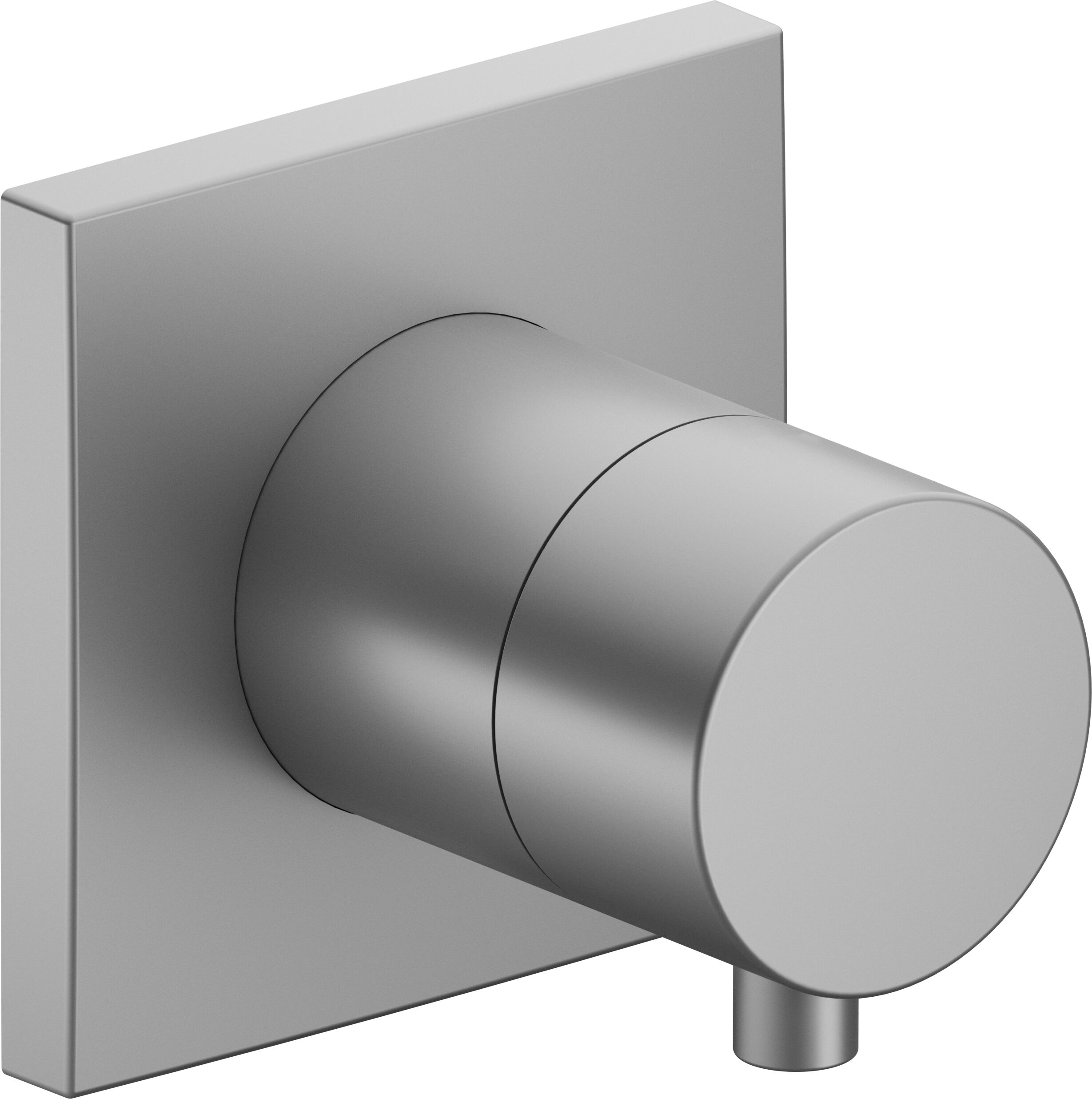 Keuco set de finition 59541171002 finition aluminium, Comfort Select , poignée match0, angulaire