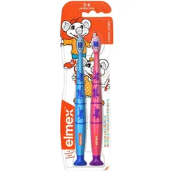 ELMEX Kinder Zahnbürste Duo Pack