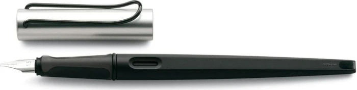 LAMY joy 011 AL Patronenfüller schwarz/Aluminium B (breit)