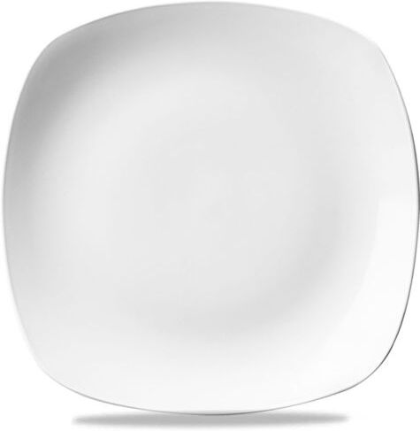 Churchill Piatto Quadrato 25,2 Cm X Squared White