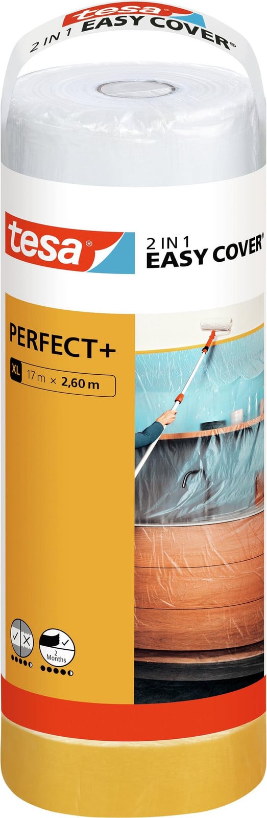 tesa Easy Cover Perfect+ Nachfüllung XL 17m x 2,60m