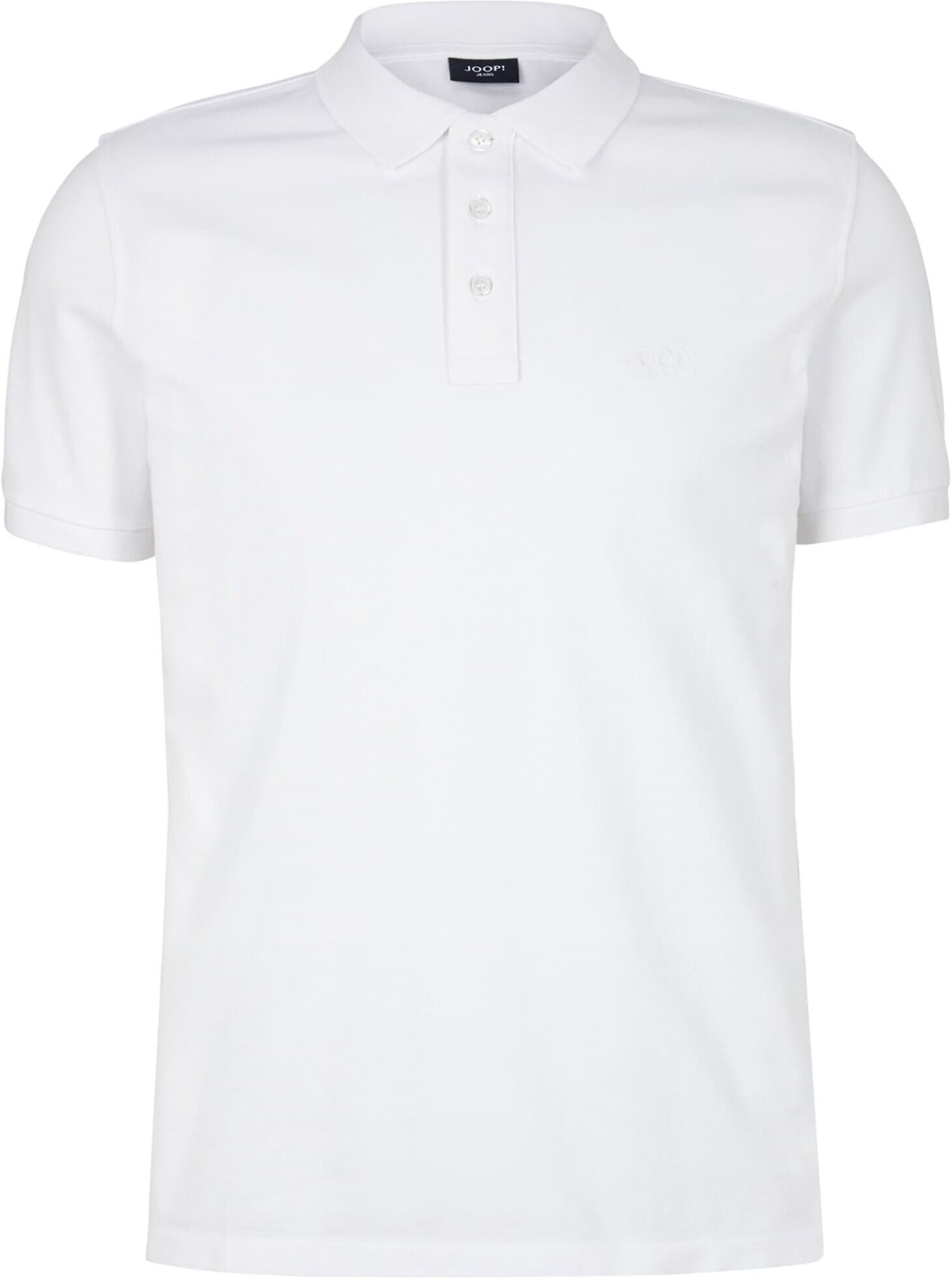 Poloshirt JOOP JEANS "Poloshirt Ambrosio", Herren, Gr. S, weiß, Obermaterial: 100% Baumwolle CO., Shirts Poloshirt