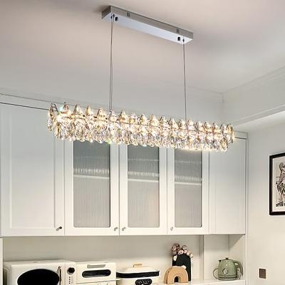 Insel-Design Pendelleuchte 100 cm Metall moderner Stil Metallinsel galvanisierte lackierte Oberflächen moderne Insel