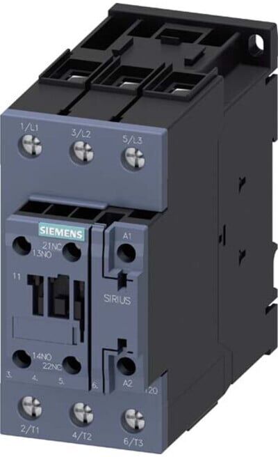 Siemens Dig.Industr. Schütz 18, 5kW/400V, 1S+1Ö 3RT2035-1AP00 (3RT20351AP00)