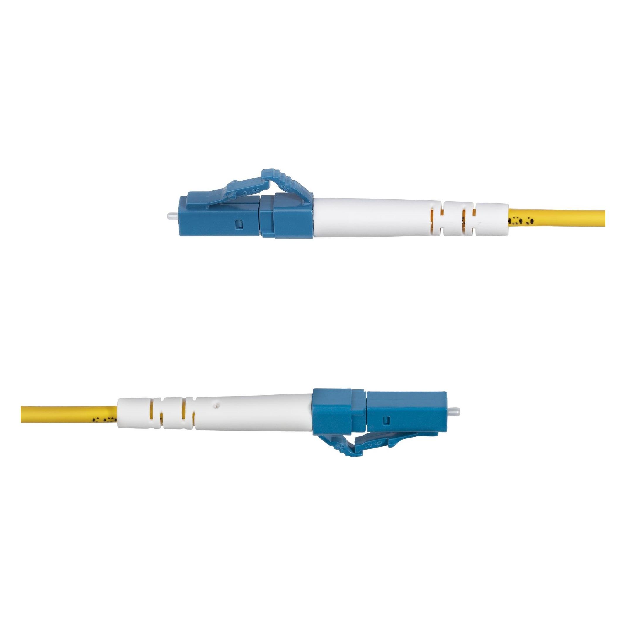 StarTech COM 5meter LWL Patchkabel LC SC UPC Singlemode OS2 Simplex 9/125um 40G/100G LSZH Glasfaserk (5 m) (SPSMLCSC-OS2-5M)