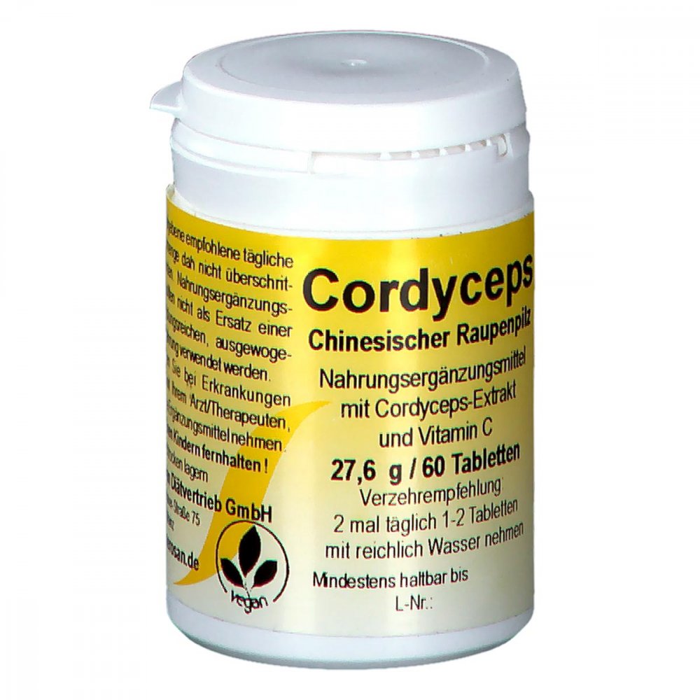 merosan Diätvertrieb GmbH Cordyceps Chinesischer Raupenpilz Tabletten 10628627