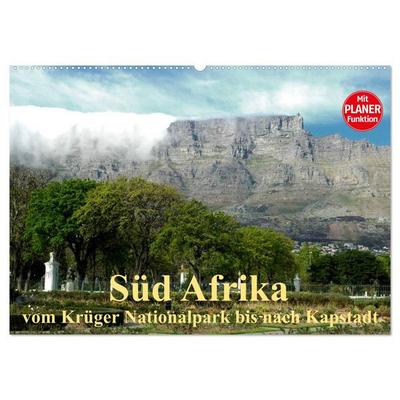 Süd Afrika - vom Krüger Nationalpark bis nach Kapstadt (Wandkalender 2026 DIN A2 quer), CALVENDO Monatskalender
