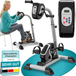 ELONEO Arm- und Beintrainer aktiv »2in1« mit Motor, Elektro Heimtrainer höhenverstellbar inkl. Trainingscomputer mit 6 Trainingsprogrammen