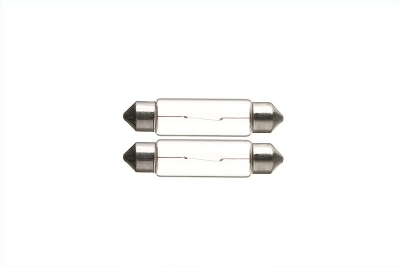 Spahn Glühlampen Glühlampe, Handschuhfachleuchte 10 Watt (2 Stk.) Bl1241 Soffittenlampe